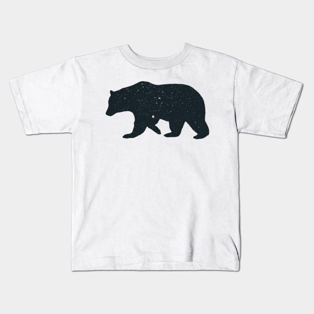 Bear Kids T-Shirt by speakerine